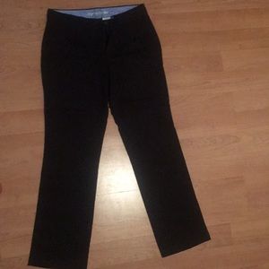 Soft cotton feel slacks.